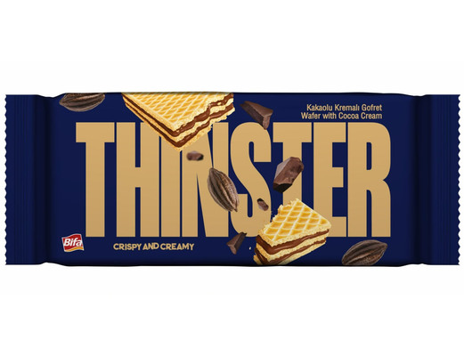 THINSTER 55g oplatky plněné krémem s kakaovou příchutí